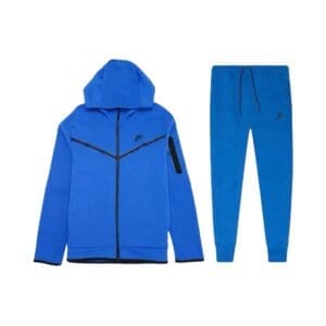 Nike Tech Tracksuit Electric Blue